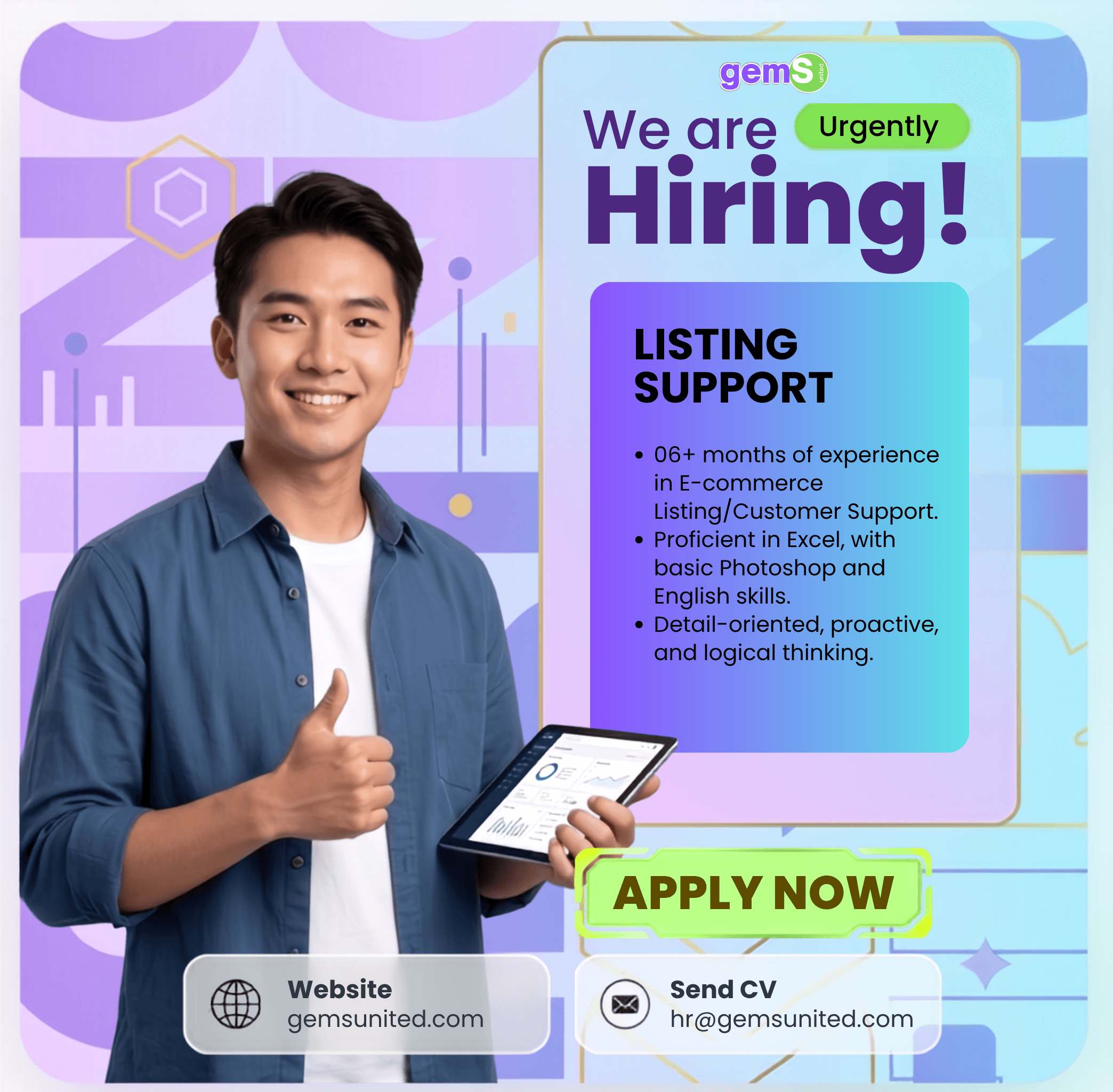Listing Support